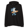 Surfin' Shark - Hoodie - SharkSlides.dk