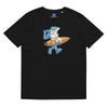 Surfin' Shark - T-shirt - SharkSlides.dk